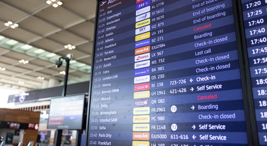 Recolha de biometria voltou hoje a ser suspensa nos principais aeroportos