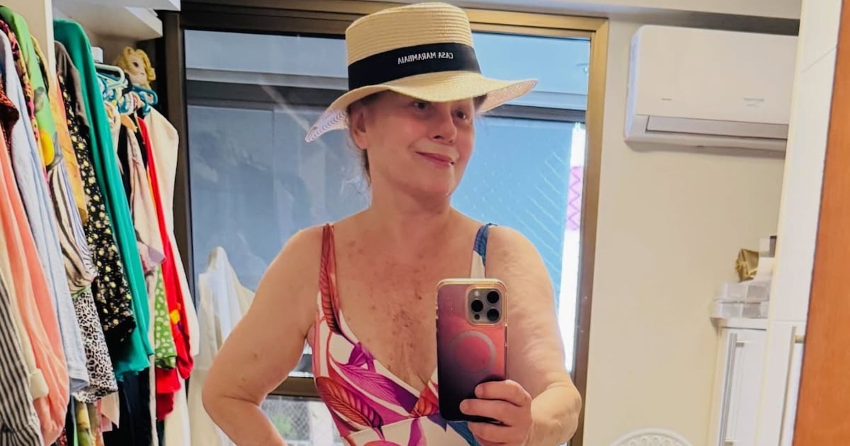 Vera Fischer diz que não tinha companhia para ir à praia no RJ – R7 Entretenimento