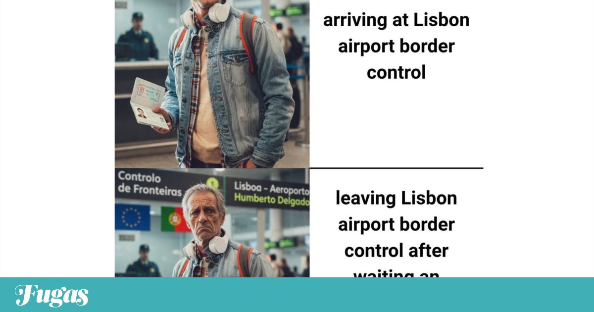 Ryanair satiriza aeroporto de Lisboa: um meme contra filas no controlo de fronteiras | Redes sociais