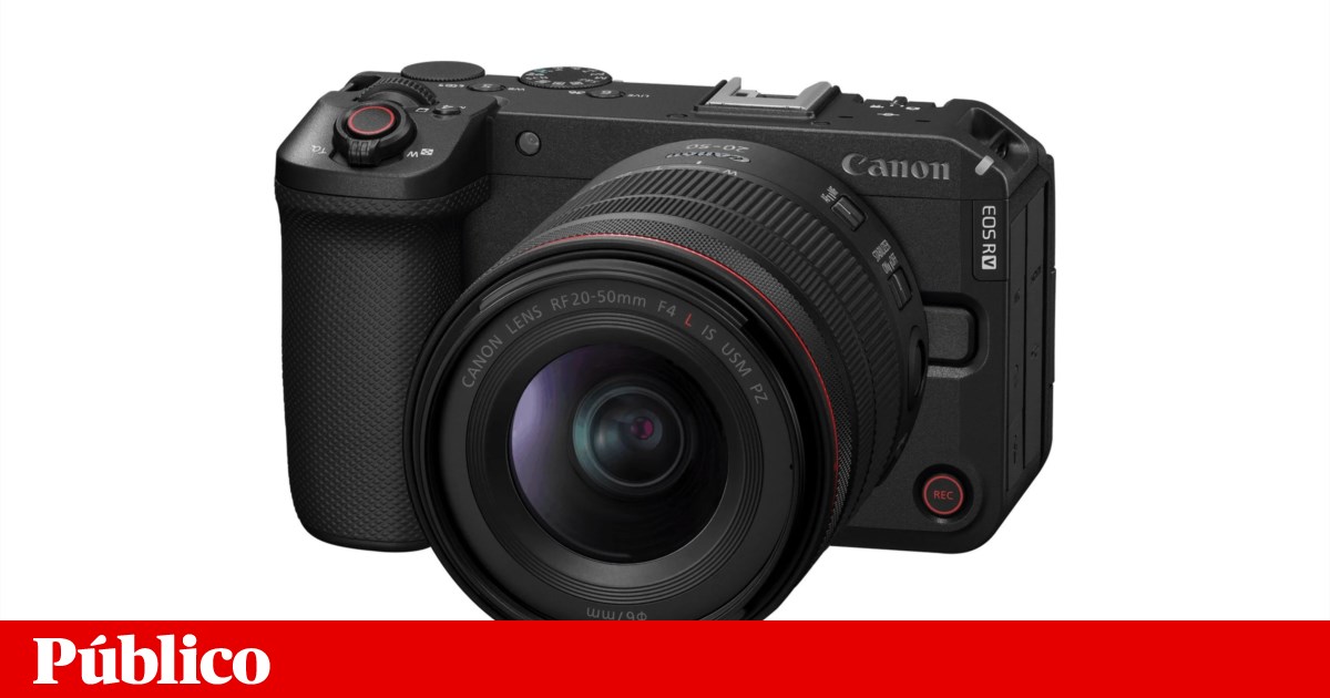 Canon EOS R6 V é uma compacta com “entranhas” de câmara de cinema | Fotografia