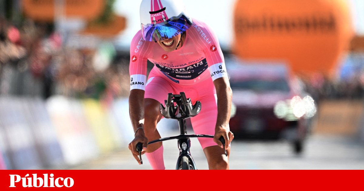 Afonso Eulálio mantém liderança do Giro após contra-relógio | Ciclismo