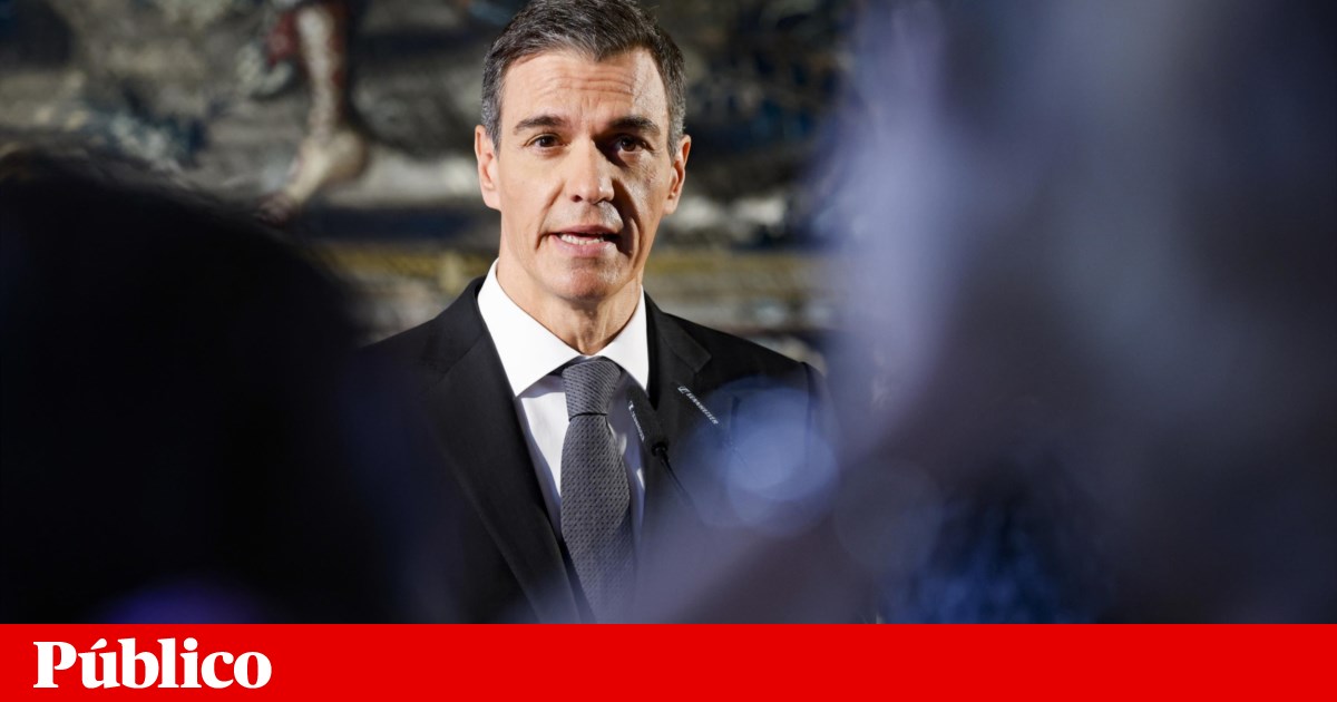 “Pedro Sánchez fica feliz quando está fora de Espanha” | Sánchez