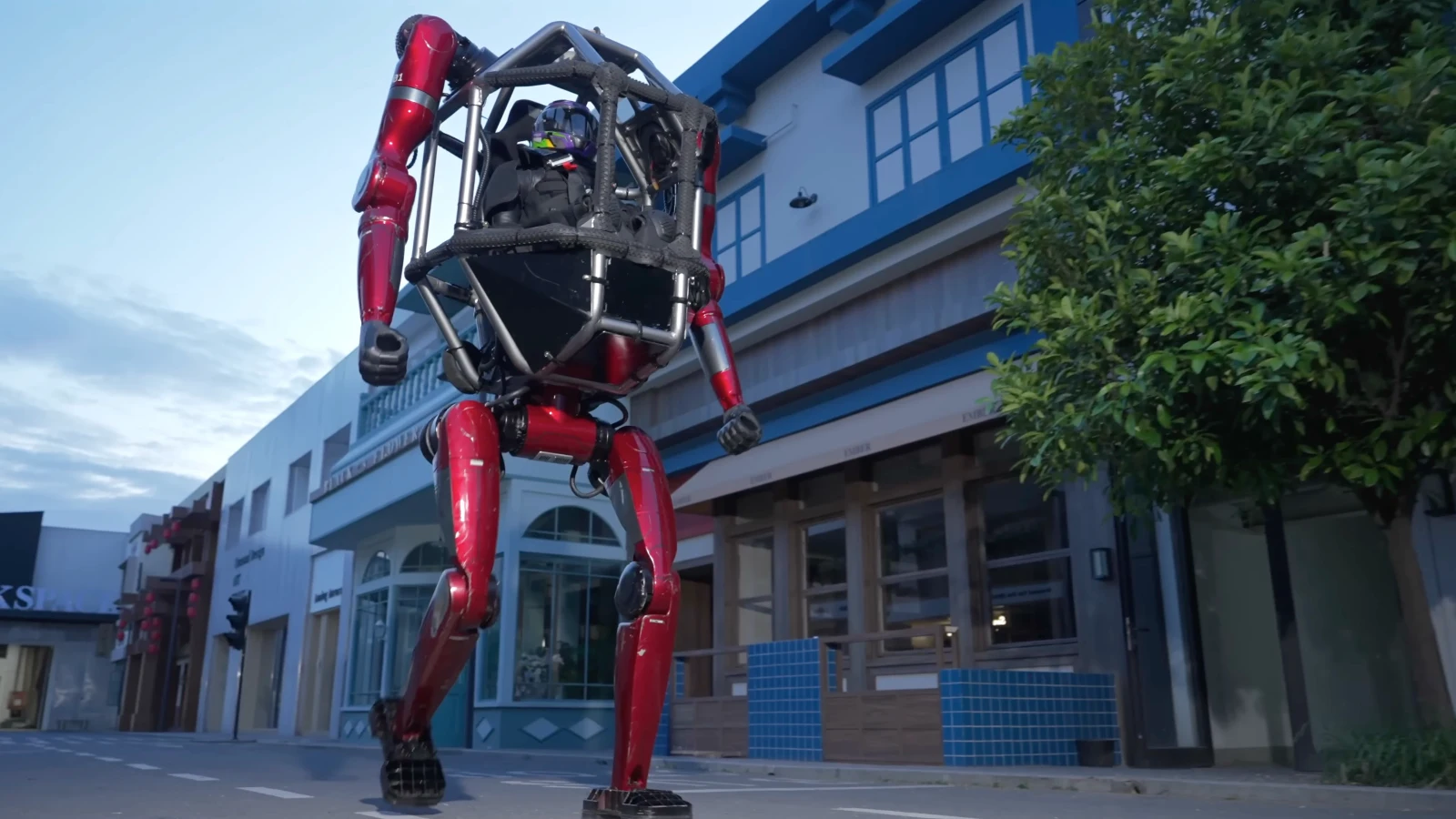 Imagem do robô da Unitree Robotics, o modelo GD01
