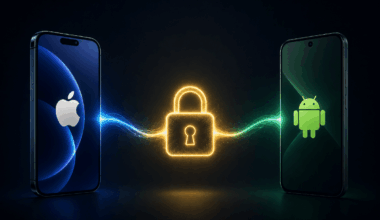 criptografia entre iPhone e Android
