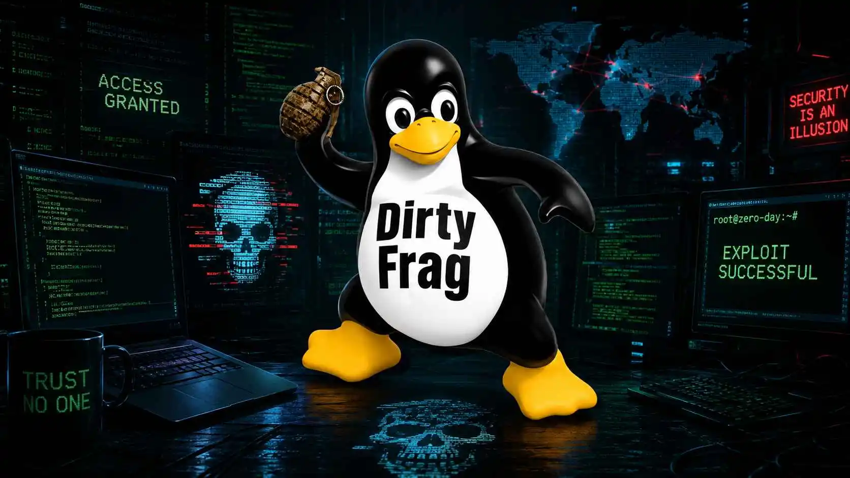 Dirty Frag Linux falha vulnerabilidade segurança