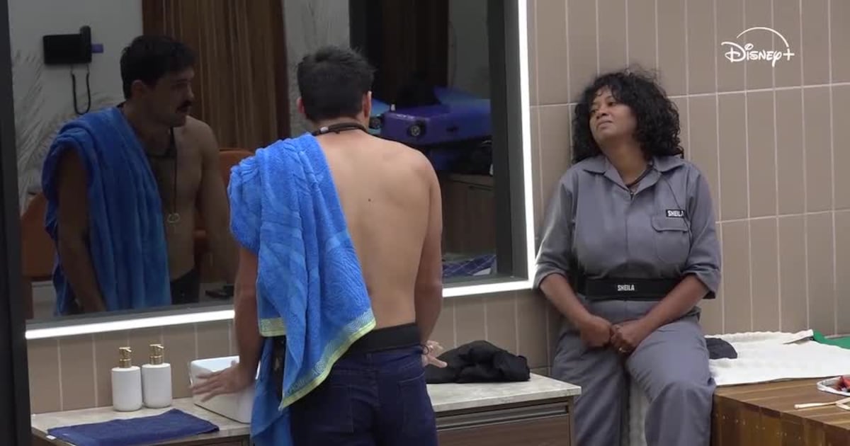Matheus restringe uso de papel higiênico na Casa do Patrão – Record