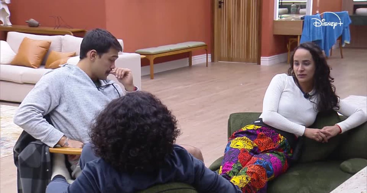 Luiza explana para aliados que Nataly 'detonou' Matheus
