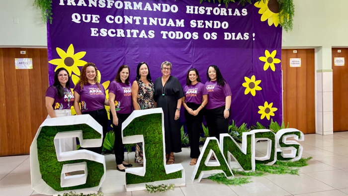 Saúde de Vitória reforça parceria com a APAE em celebração aos 61 anos da instituição