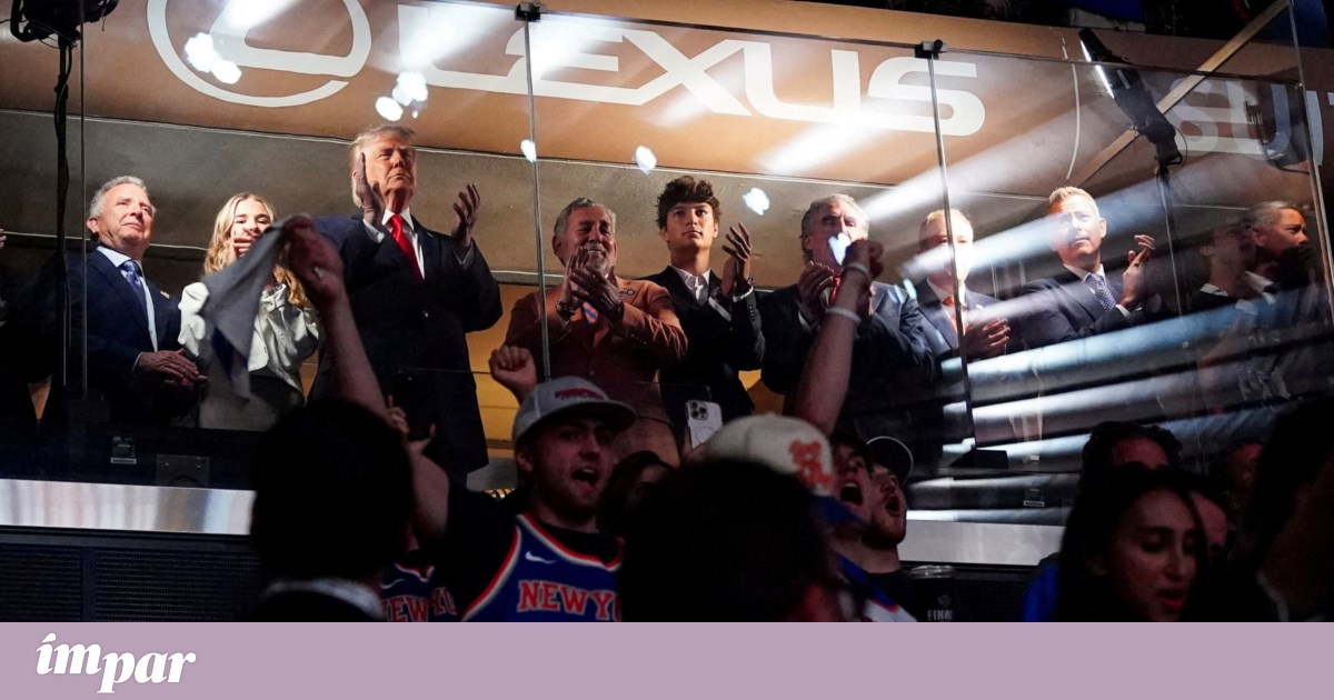 Presidente Trump vaiado durante o terceiro jogo das finais da NBA em Nova Iorque | NBA