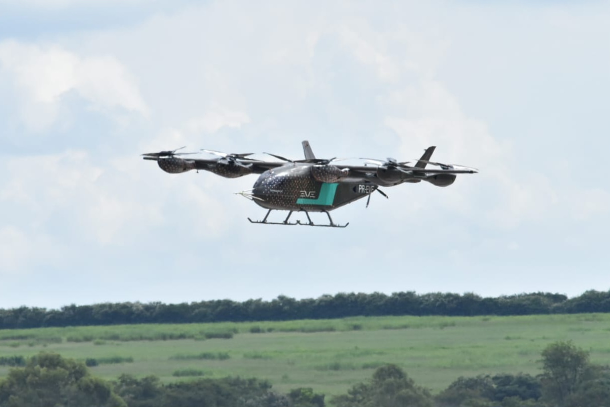 ANAC publica proposta de critérios de ruído para certificação do eVTOL Eve 100