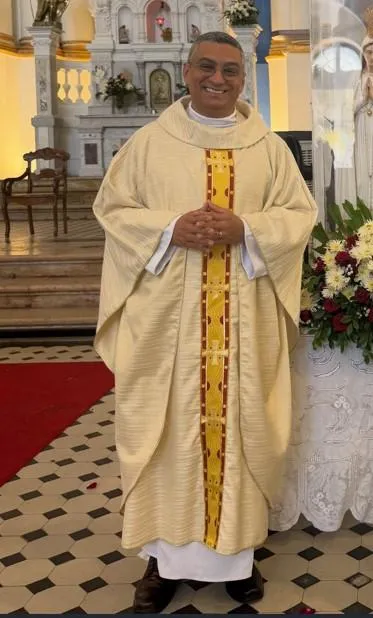 Padre Ronaldo Santos Araújo, capelão do Santuário de Fátima