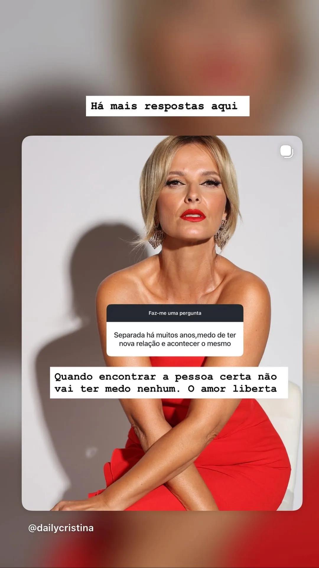 Cristina Ferreira responde às perguntas dos fãs
