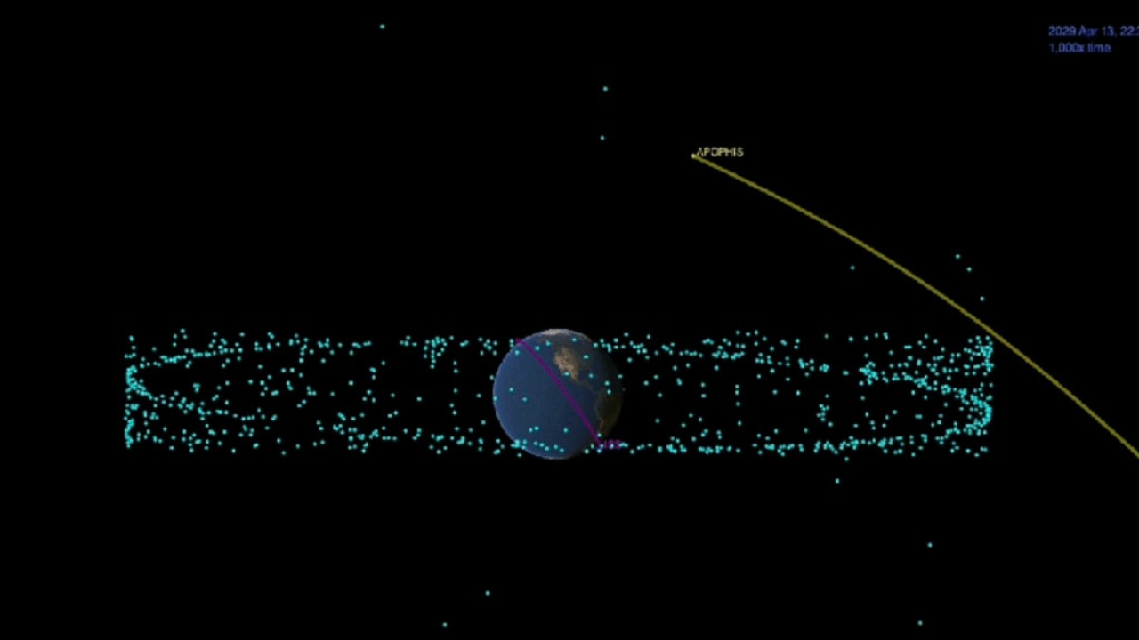 Asteroide Apophis pode colidir com lixo espacial durante passagem pela Terra