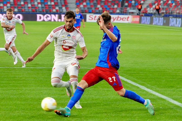 Steaua - Sepsi, ultima partidă din etapa #8 din Liga a 2-a // foto: Andrei Furnigă (GSP)