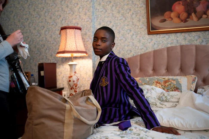 Bianca, sirena-șefă de la Nevermore. FOTO: Netflix