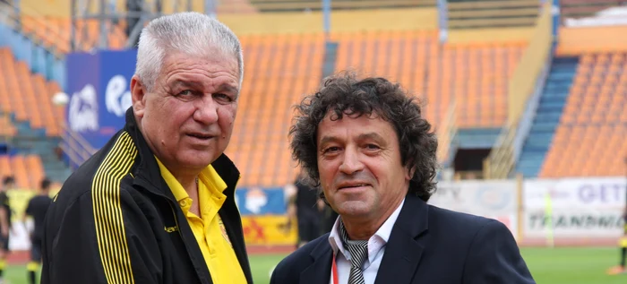 Florin Marin, stânga, și „fiul” său, Gelu Crăcană FOTO Facebook Gelu Crăcană