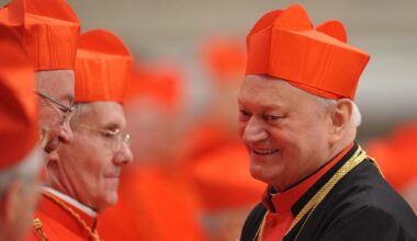 Cardinalul Lucian Mureșan. Foto: ALBERTO PIZZOLI / AFP / Profimedia