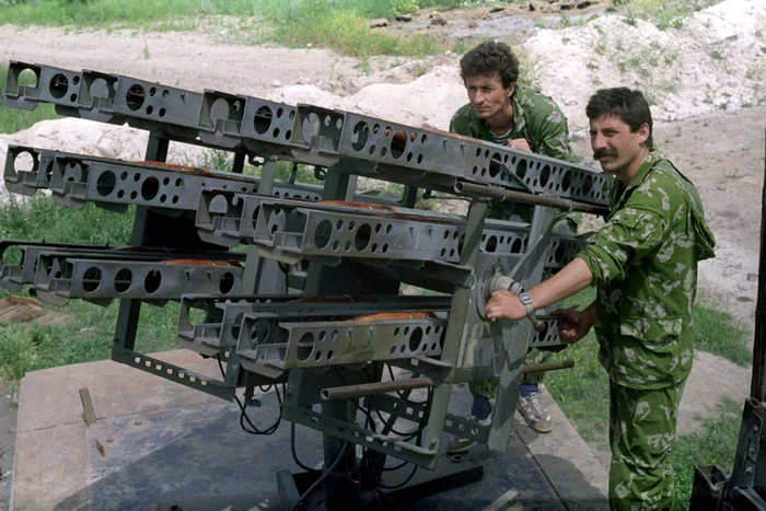 Separatiști ruși în Transnistria. FOTO EPA-EFE