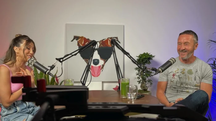 Teodora, alături de tatăl său, Mihai Stoica  Foto/Arhibele Adevărul