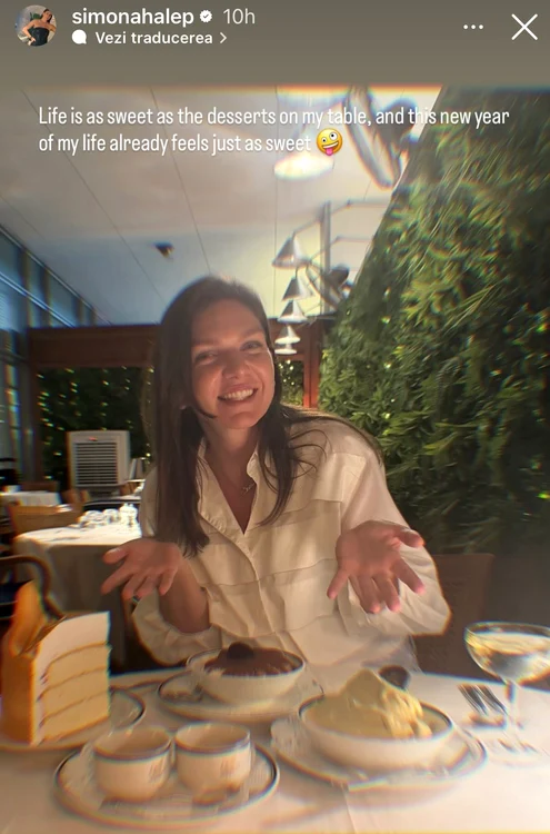 Simona Halep a împlinit 34 de ani  Foto/Instagram