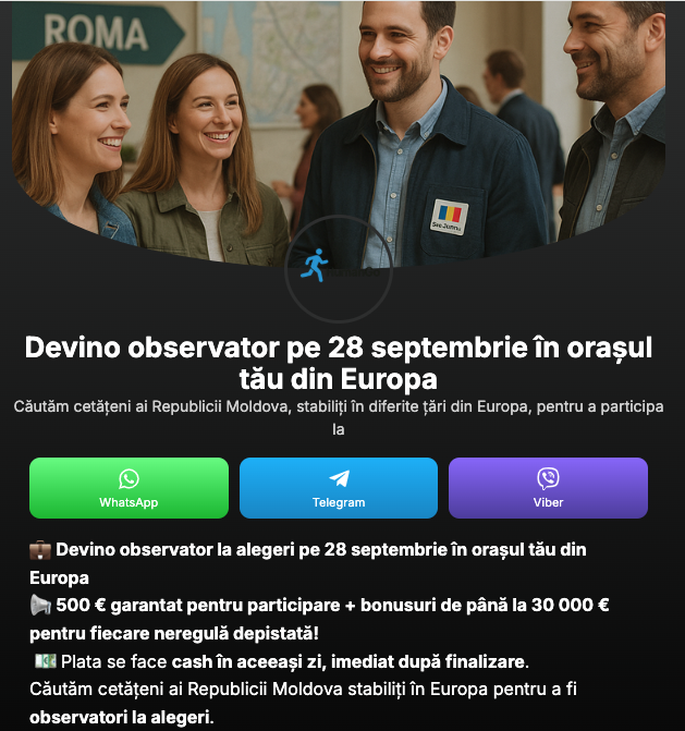 bani și conexiuni, inclusiv politice, la Chișinău, București și Moscova