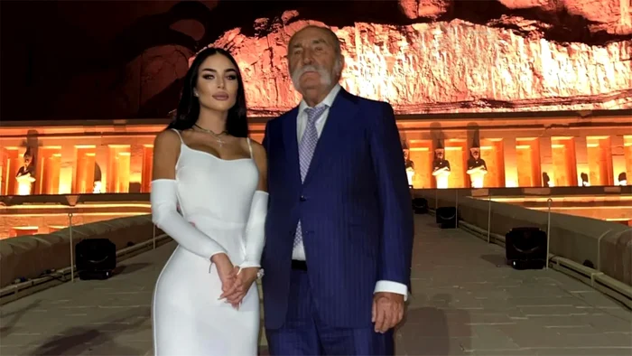 Ion Țiriac, alături de fiica sa, Ioana  Foto/Instagram