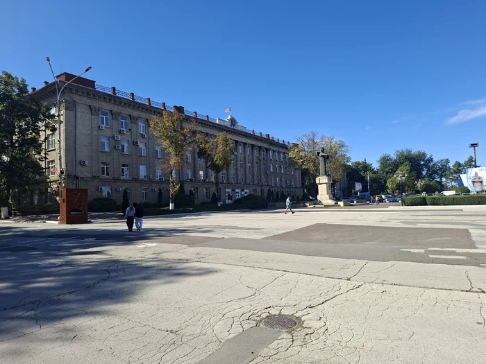 Statuia lui Ștefan cel Mare de la Bălți FOTO Cosmin Zamfirache