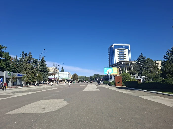 Zona pietonală a Bălțiului FOTO Cosmin Zamfirache