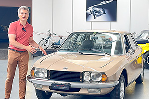 (VIDEO) Am explorat pe viu NSU Ro 80, maşina germană vizionară de dinainte de Audi, care era şi primul model de serie din lume cu motor Wankel cu 2 rotoare