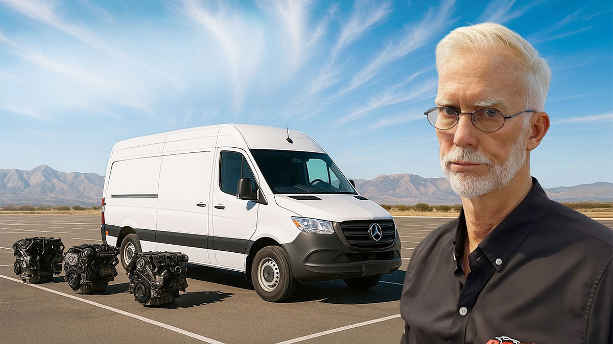 (VIDEO) Din cauza unor mecanici nepricepuţi, un Mercedes Sprinter a schimbat 4 motoare în 3 ani | PiataAuto.md