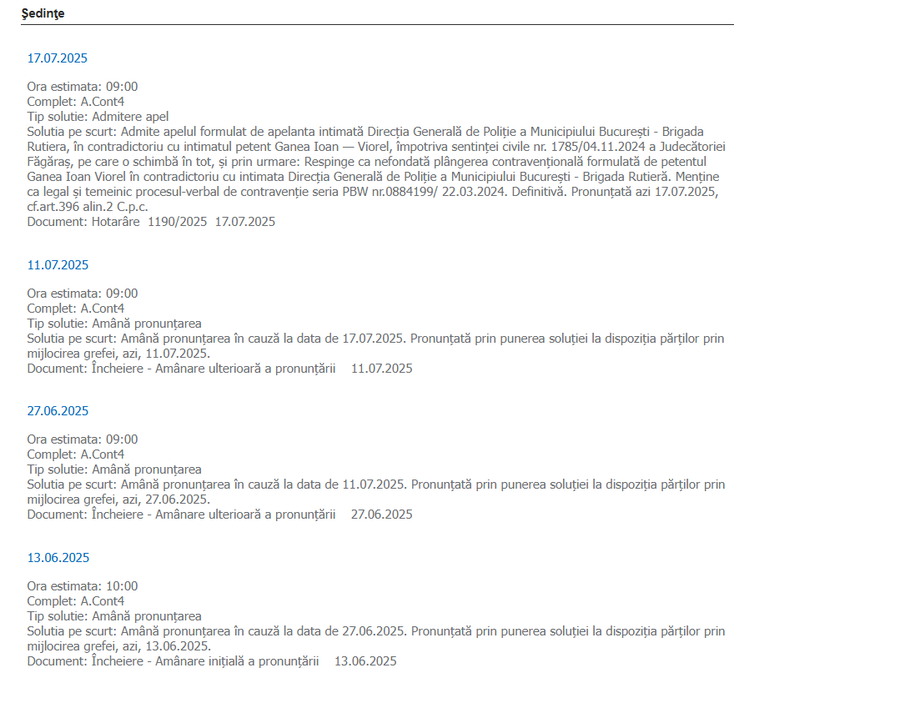 „Te faci că nu mă cunoști?” » Dialog incredibil între Ionel Ganea și polițiști! A venit motivarea deciziei: „Nu se află la prima încălcare”