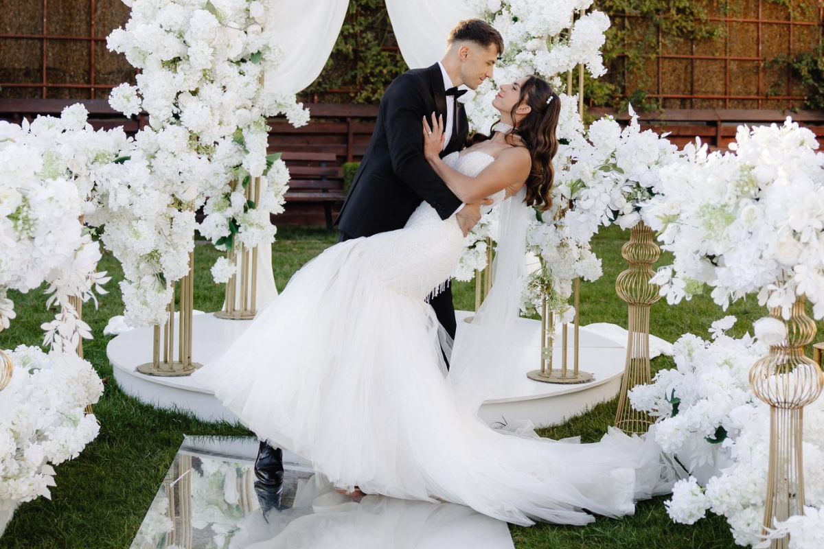 Atleta româncă s-a căsătorit în weekend-ul trecut cu antrenorul ei