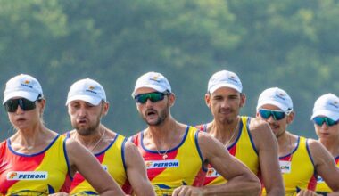 A doua medalie de AUR pentru România.  Echipajul de 8+1 rame mixt, cursă perfectă în finala Campionatul Mondial de Canotaj de la Shanghai