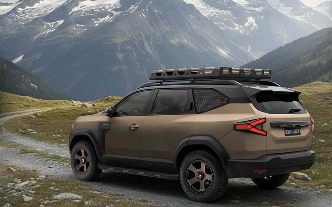 Dacia Bigster așa cum nu a mai fost văzută niciodată! Imagini cu transformarea spectaculoasă