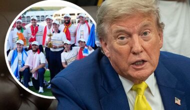 Donald Trump, ținta ironiilor. Ce a postat echipa Europei, după ce a câștigat Ryder Cup » Cum a răspuns Trump