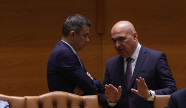 Sorin Grindeanu și Ilie Bolojan. Inquam Photos / Octav Ganea