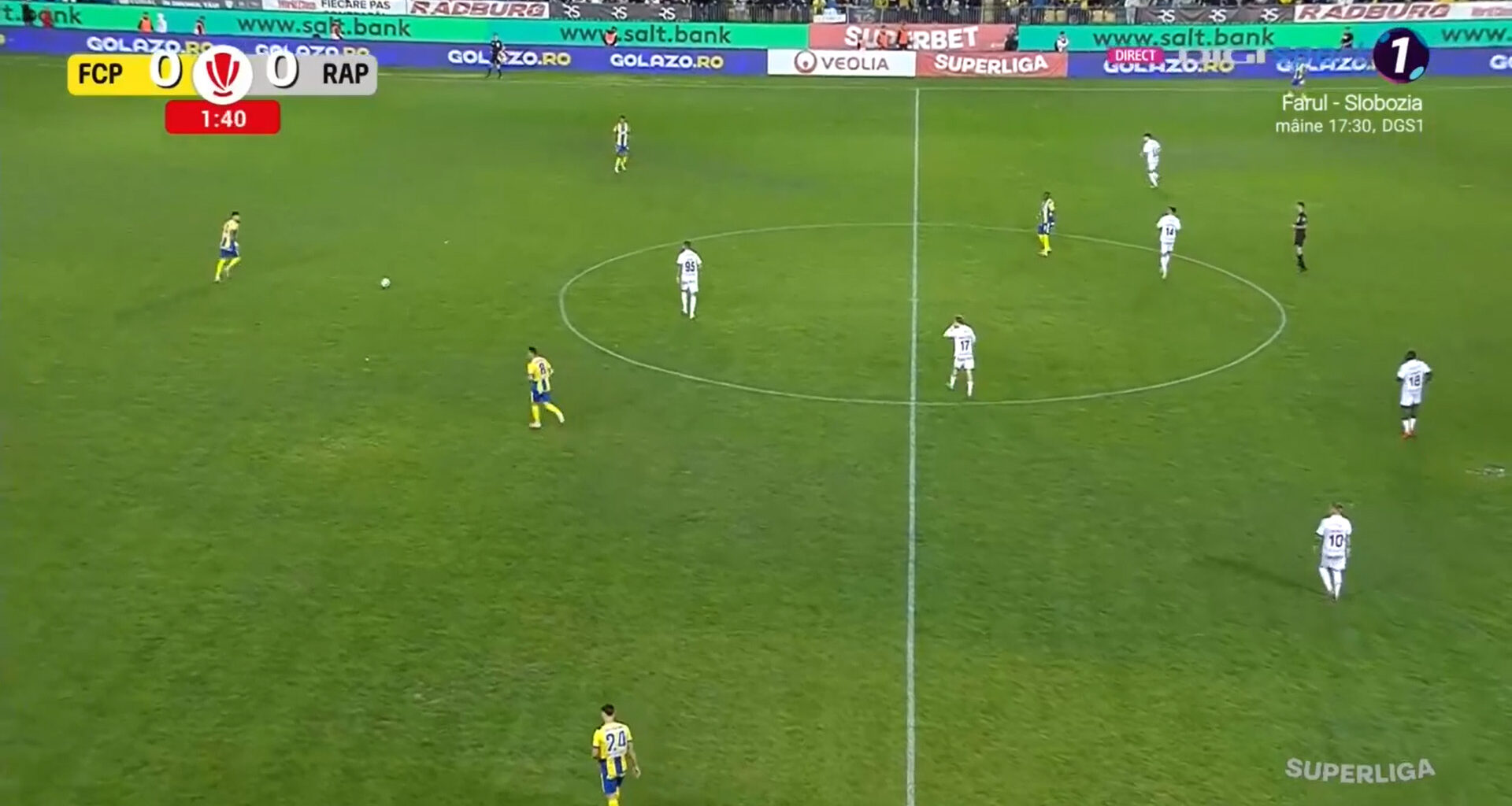 Rapid Live Text Online, de la ora 20.30, în etapa 11 din Superligă. Debut de foc pentru Eugen Neagoe! Formații probabile 