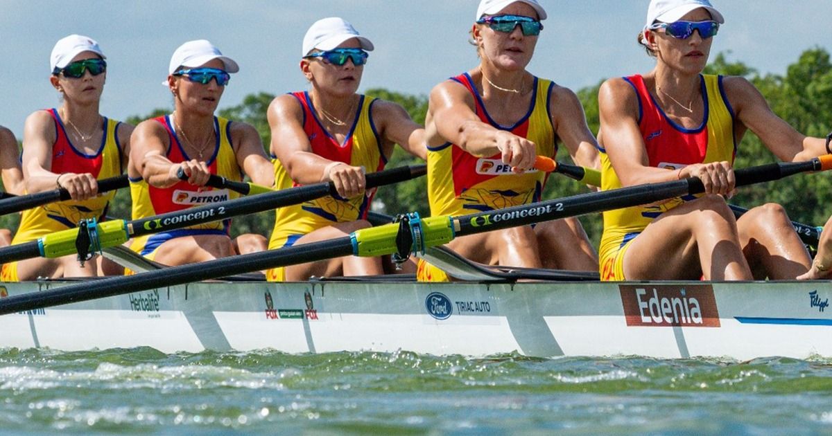 Argint pentru România! Echipajul feminin de 8+1, învins în finala Mondialelor de canotaj: „Data viitoare ne luăm revanșa!”