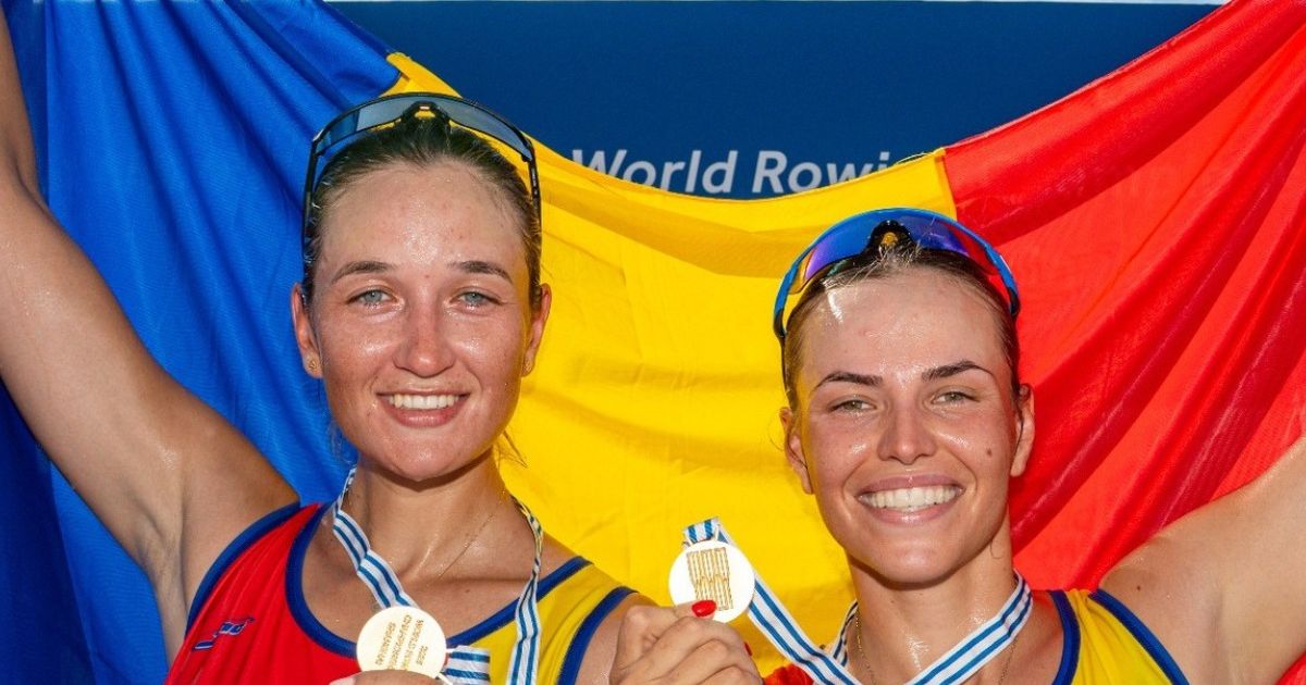 Aur și argint pentru România, la canotaj, Primele medalii, la dublu rame feminin și masculin, la Campionatele Mondiale de la Shanghai