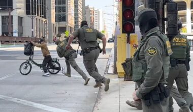 Urmărire bărbat bicicletă SUA