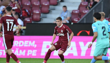 Video | CFR Cluj - UTA Arad 1-1. Remiză spectaculoasă în Gruia. Zouma și Slimani au debutat