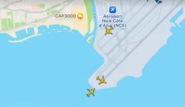 Coliziune evitată în ultimul moment între două avioane pe aeroportul din Nisa