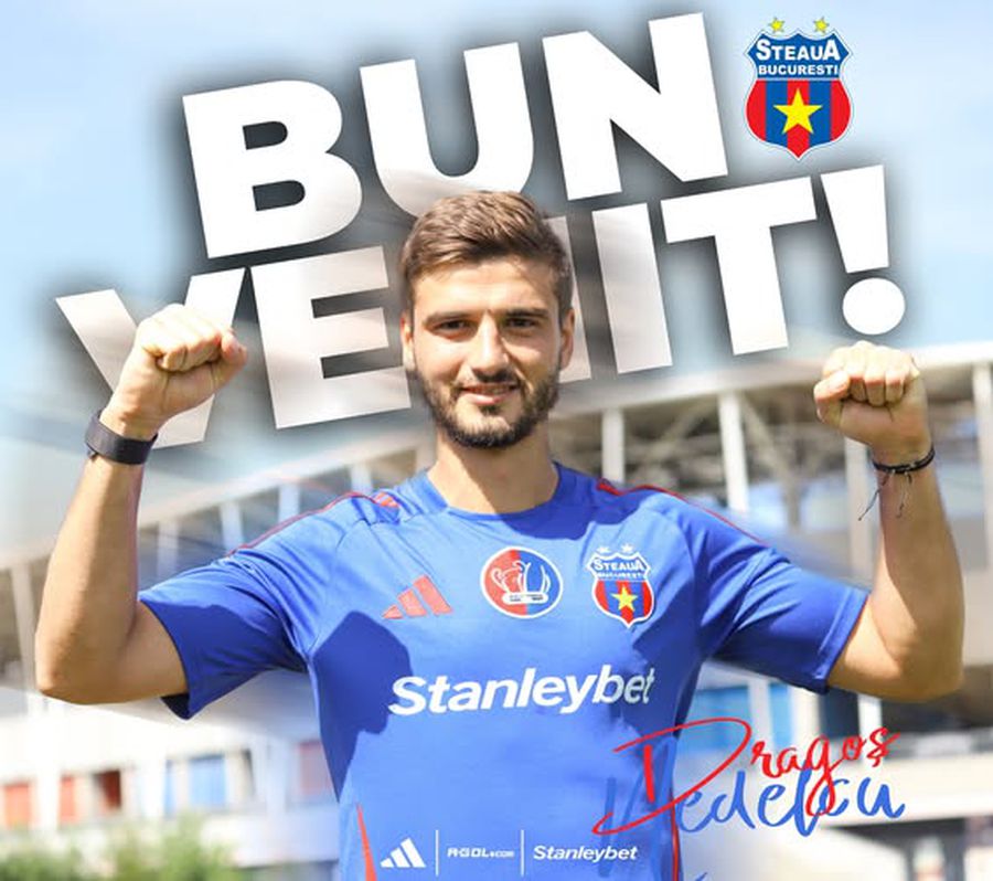 Fostul jucător de la FCSB, prezentat oficial la Steaua: „Bun venit!”