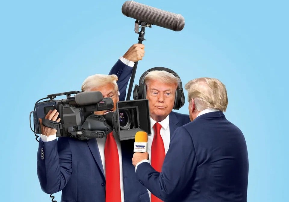 donald trump libertatea de exprimare poza buna