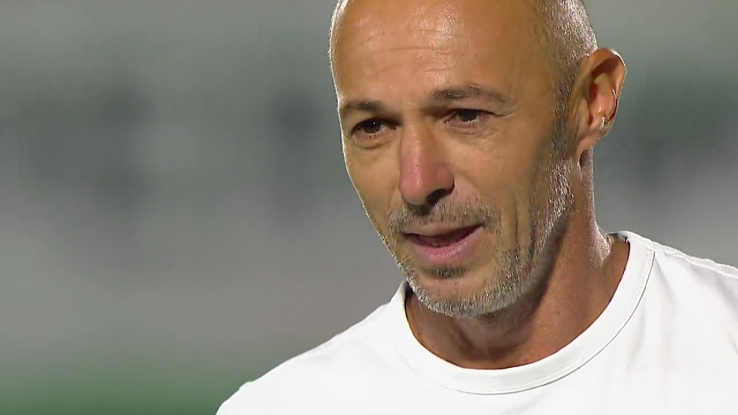 Bucuria lui Bogdan Andone după FC Argeș - U Cluj. FOTO: captură Orange Sport