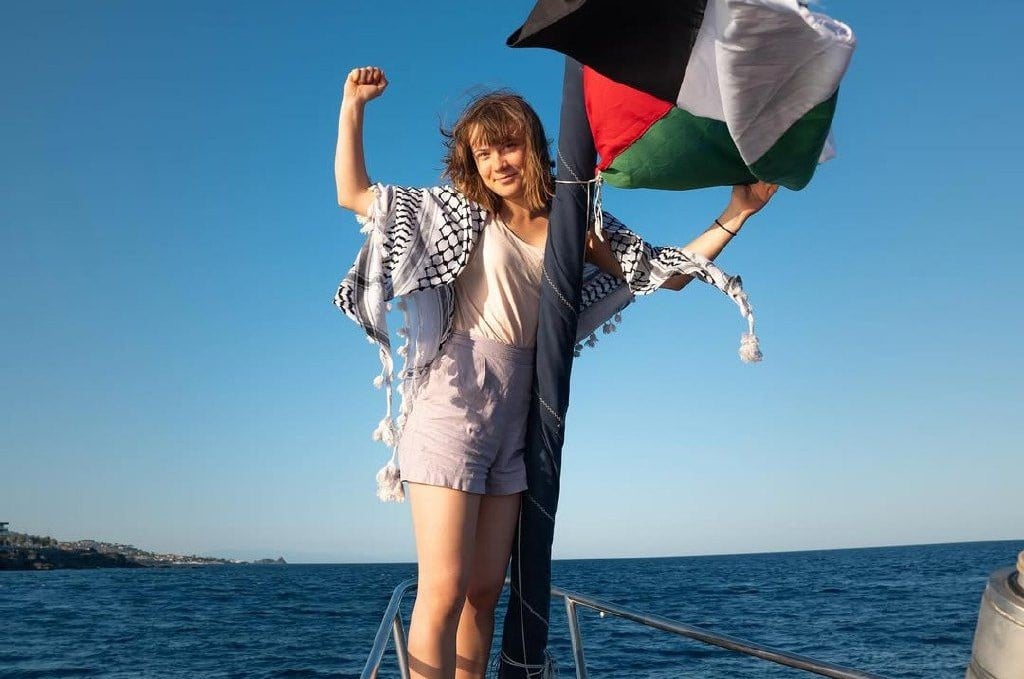 greta thunberg palestina