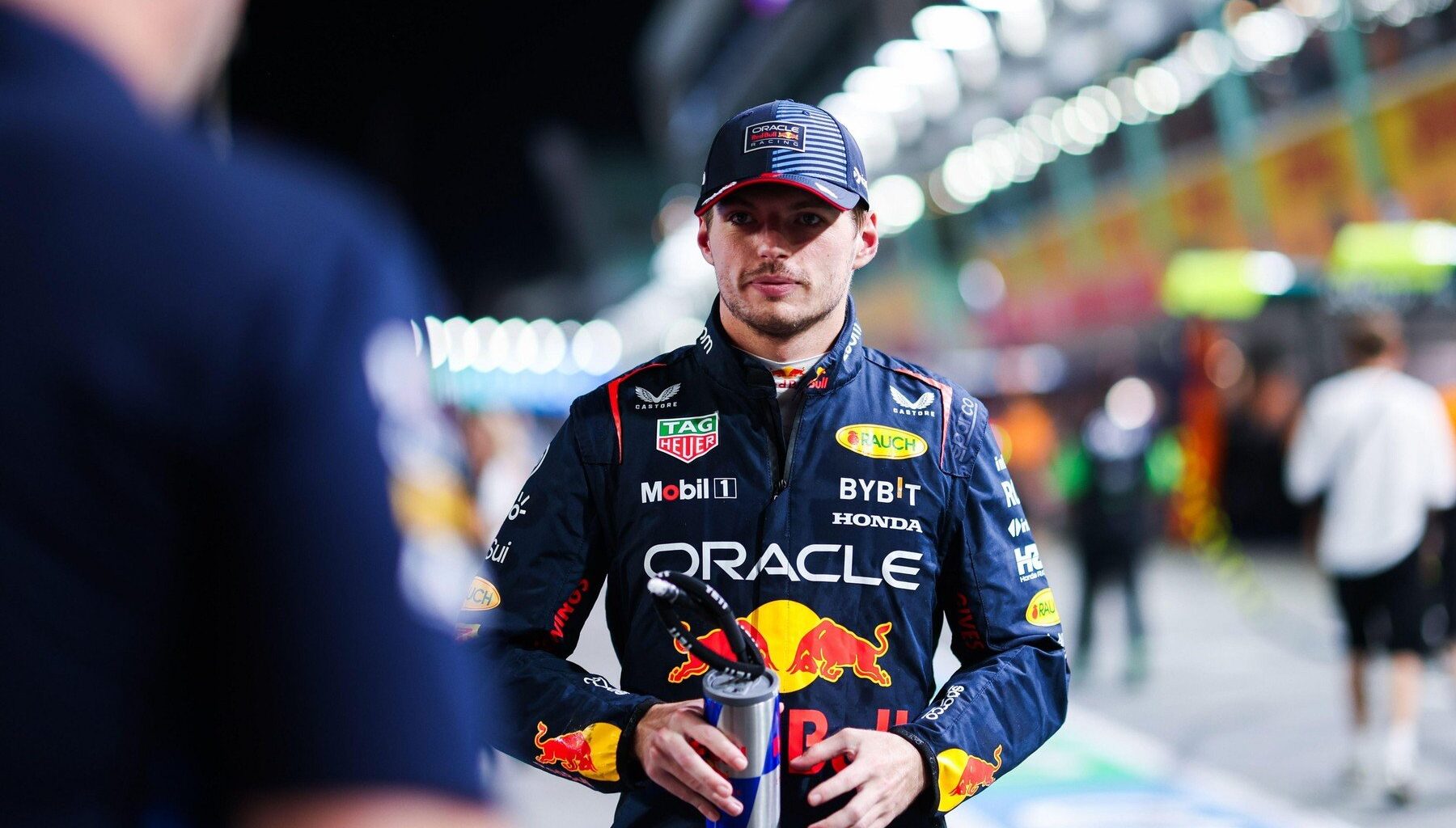 Max Verstappen, pilotul celor de la RedBull pe circuitul de Formula 1.