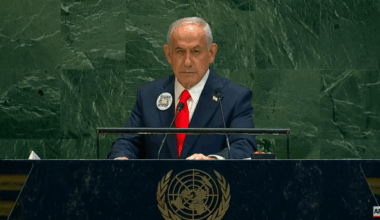 Mesajul transmis de Netanyahu la Adunarea Generală a ONU / Zeci de delegați au părăsit sala