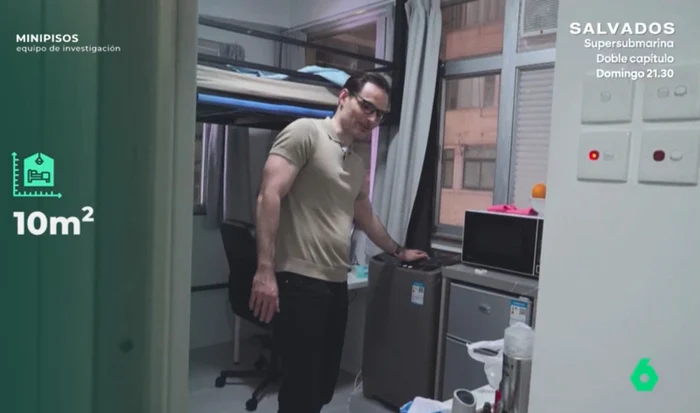Traiul unui arhitect european în mini-locuință de 10 mp din Hong Kong Captură La Xesta Atresplayer