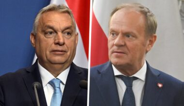 Victor Orban și Donald Tusk s-au „împuns” la Copenhaga, în fața jurnaliștilor. „Cine este de partea cui în acest război”